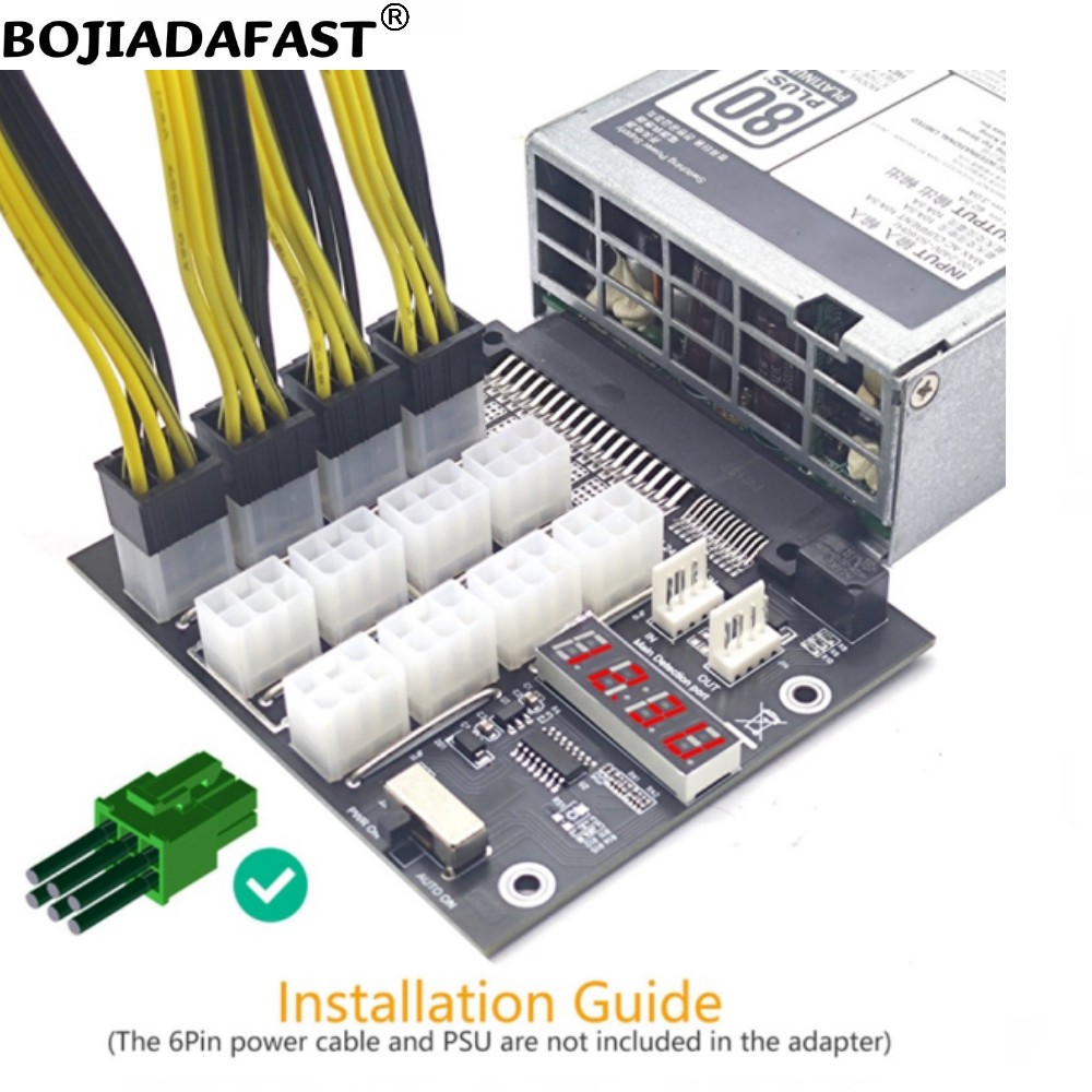 บอร์ดแยกสายไฟสำหรับเซิร์ฟเวอร์ - 2400W Server Psu Breakout Board บทวิจารณ์และราคา